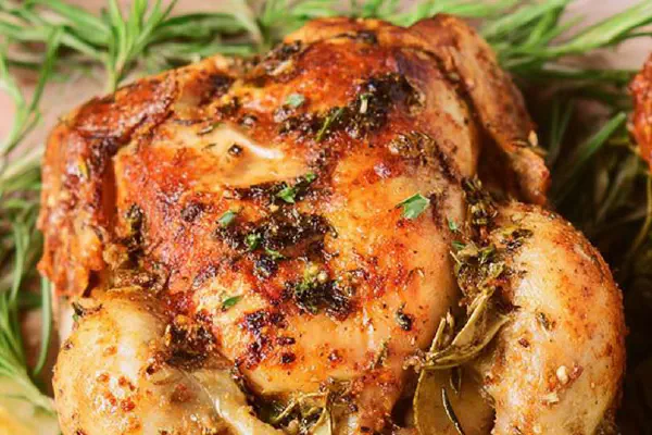 Galinhada de Codorna Assada