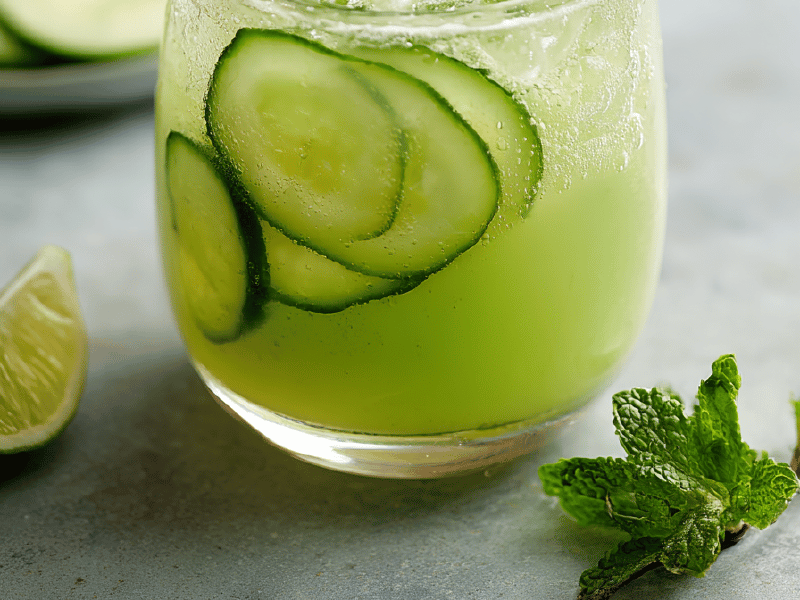 Gin com Pepino Refrescante