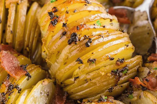 Gratin de Batata Hasselback