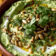 Tostadas de atum com abacate
