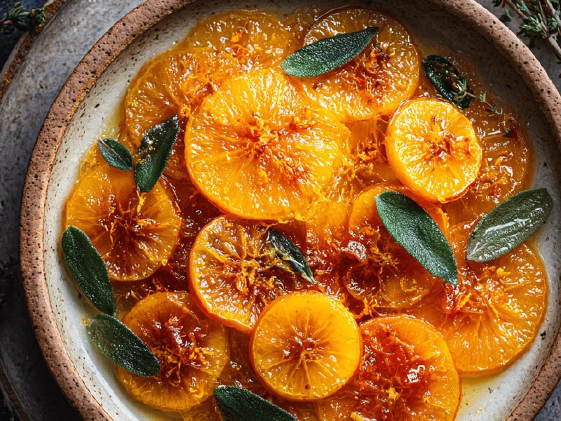 Laranja Sanguínea Cristalizada