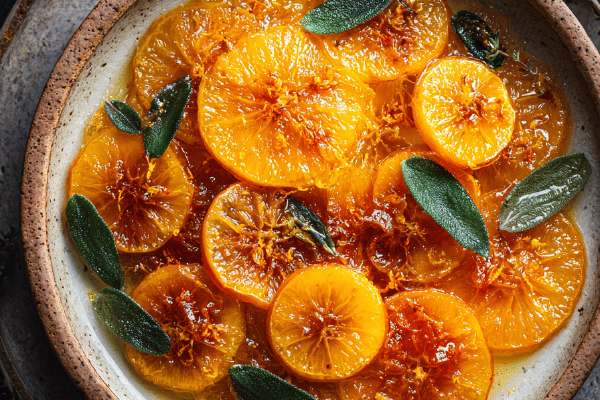 Laranja Sanguínea Cristalizada