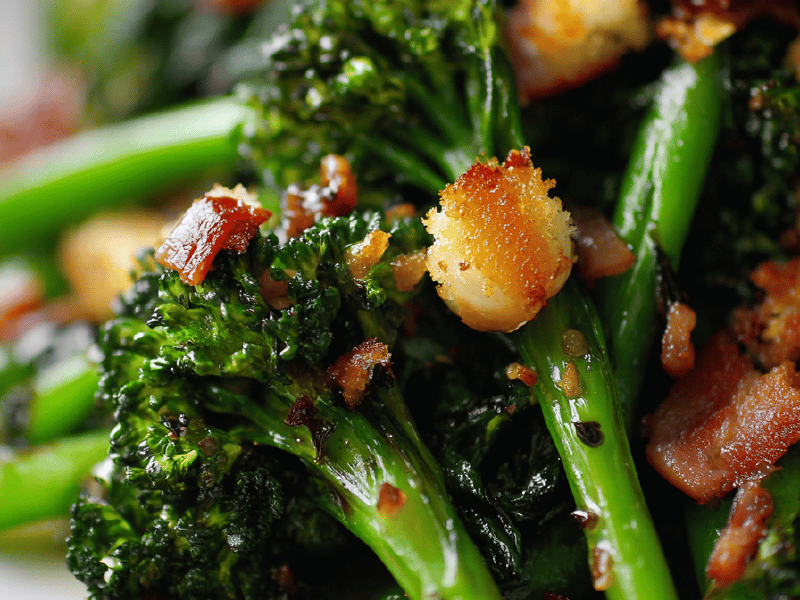 Legumes Verdes ao Vinho
