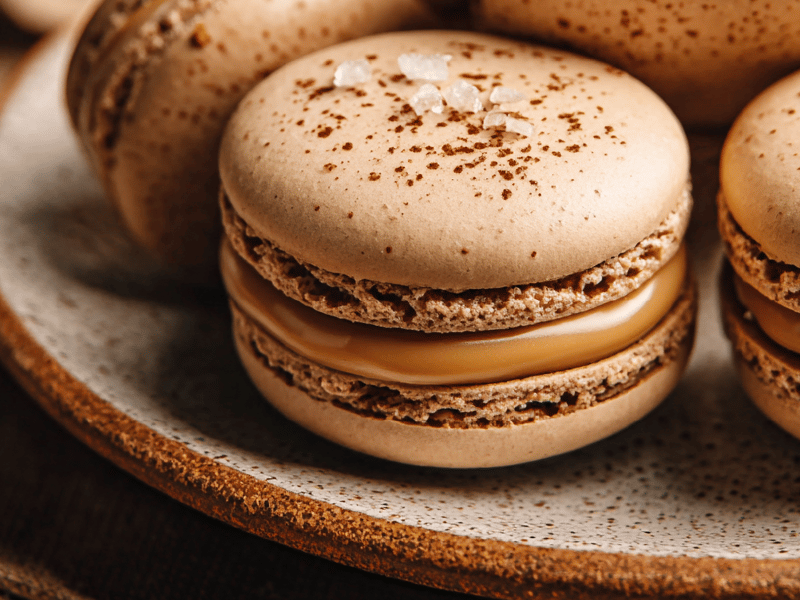 Macarons Café Caramelo Cremoso