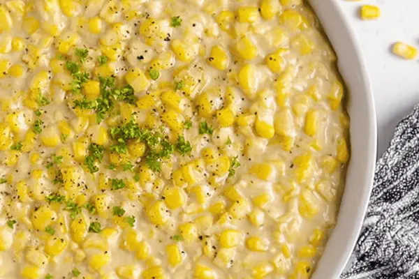 Milho Cremoso com Toque de Queijo