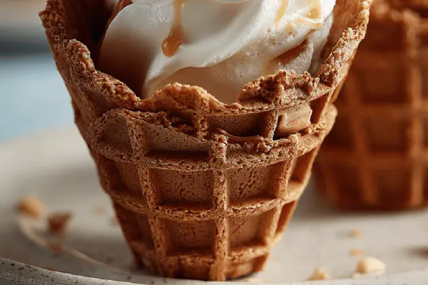 Mini-cornets doce de leite siciliano