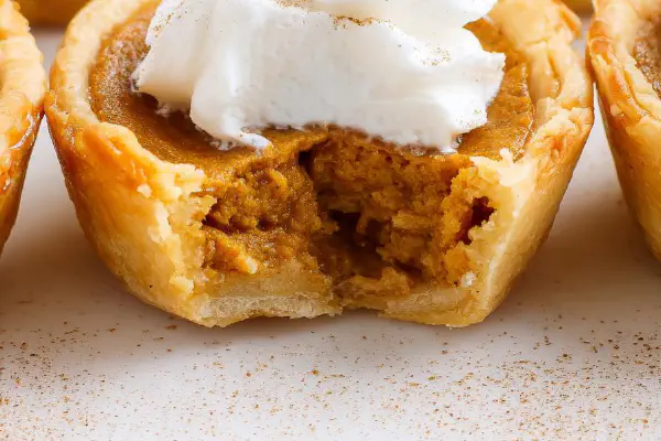 Mini tortinhas de abóbora