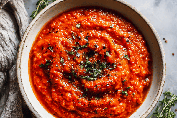 Molho de Tomate com Pimentão