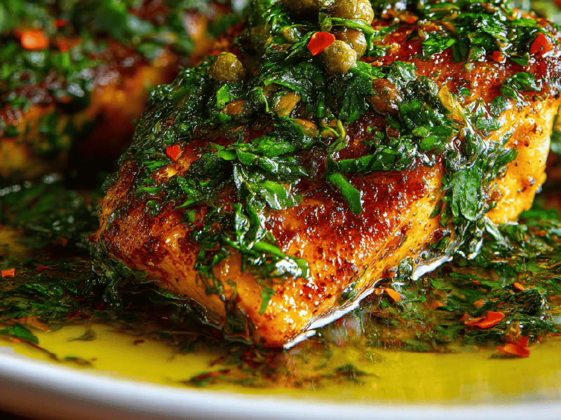 Molho Vierge com salsa