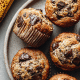 Muffins de batata-doce e banana