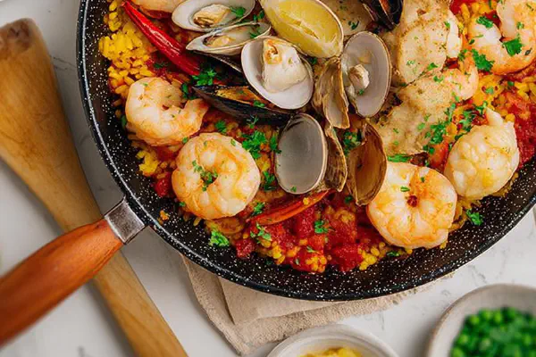Paella de Frutos do Mar
