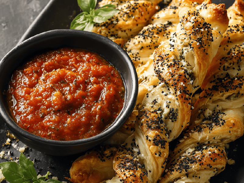 Pailles de Queijo em Sol