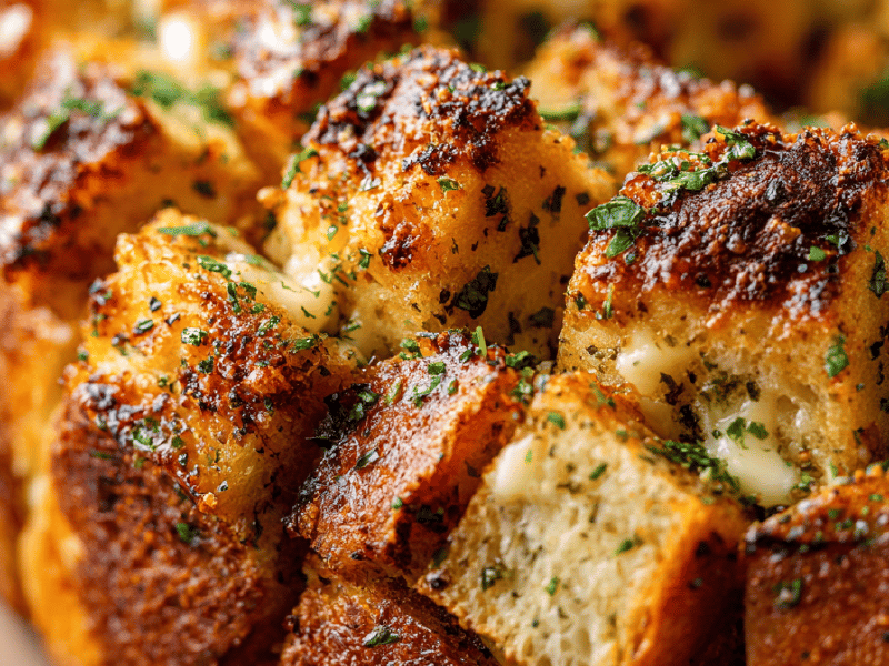 Pão de Brioche com Ervas e Queijos
