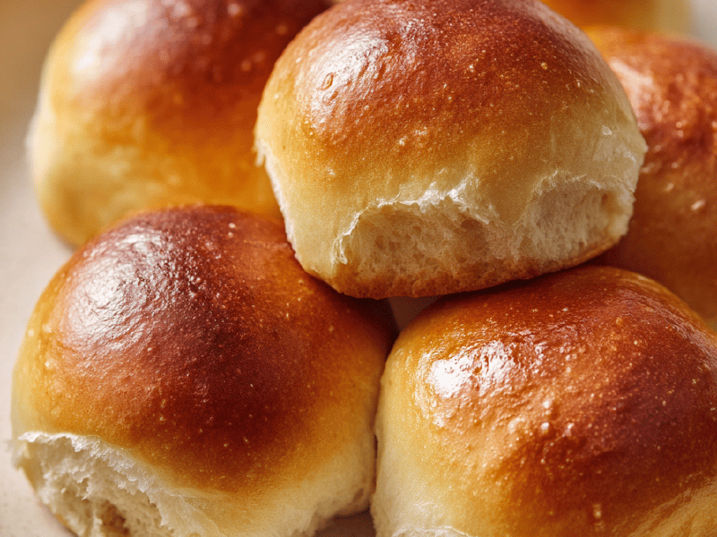 Pãezinhos de Leite Rústicos