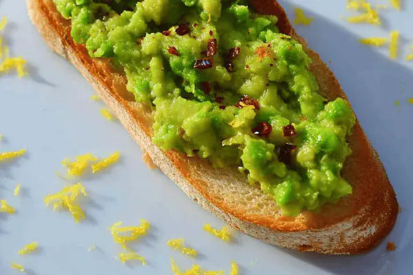 Pasta de Ervilha e Limão