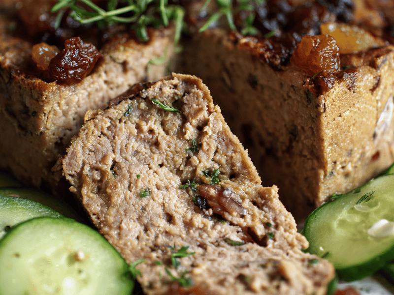 Pâté rústico de carne
