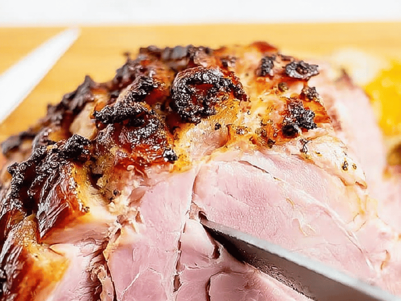 Pernil Assado com Glacê