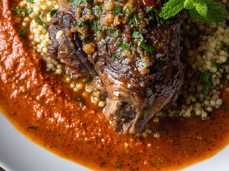 Pernil de Cordeiro Mediterrâneo