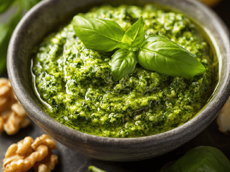 Pesto Clássico com Toque