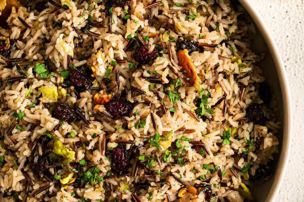 Pilaf de Arroz Selvagem