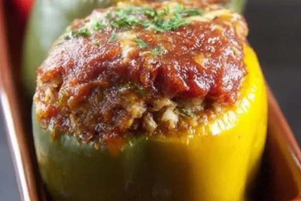 Pimentão Recheado Rústico