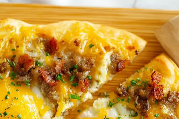 Pizza de Café com Ovos