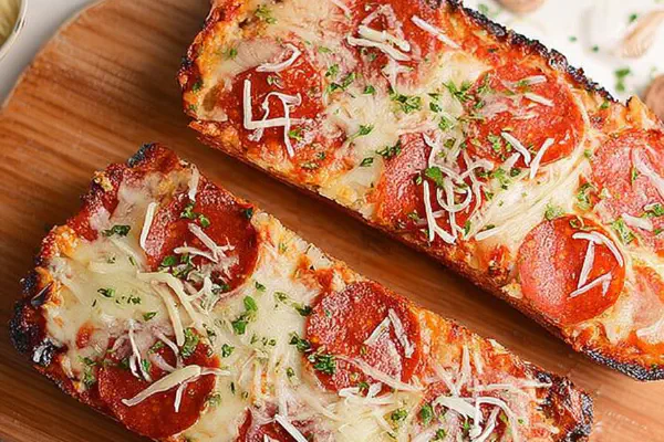 Pizza de Pão Francês