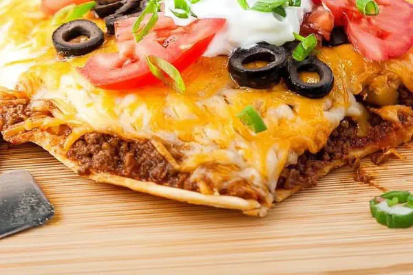 Pizza Mexicana Taco Bell com Toque