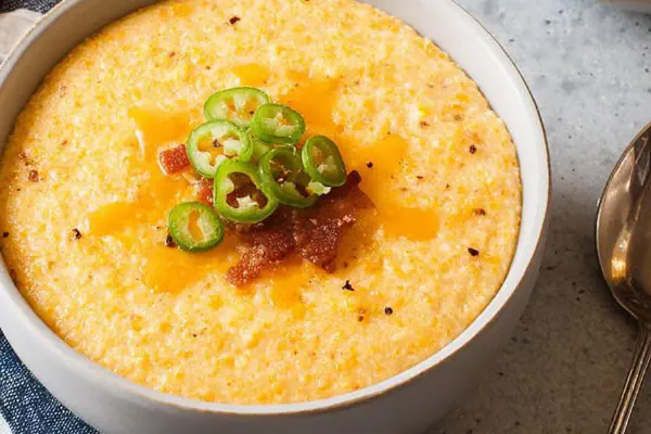 Polenta Cremosa com Queijo