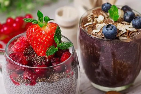 Pudim de Chia Tropical