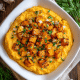 Batata-doce recheada cheddar