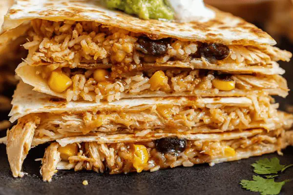 Quesadillas de Frango Chipotle