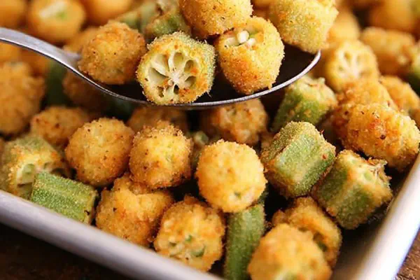 Quiabo Frito Crocante