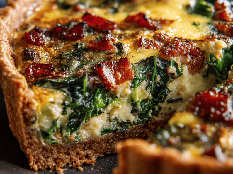 Quiche de Acelga Cremosa