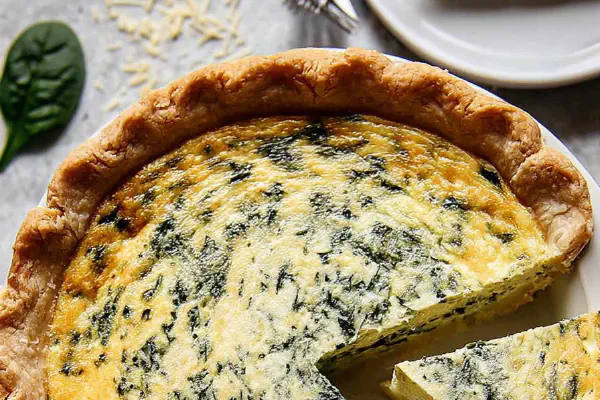 Quiche Florentina de Espinafre