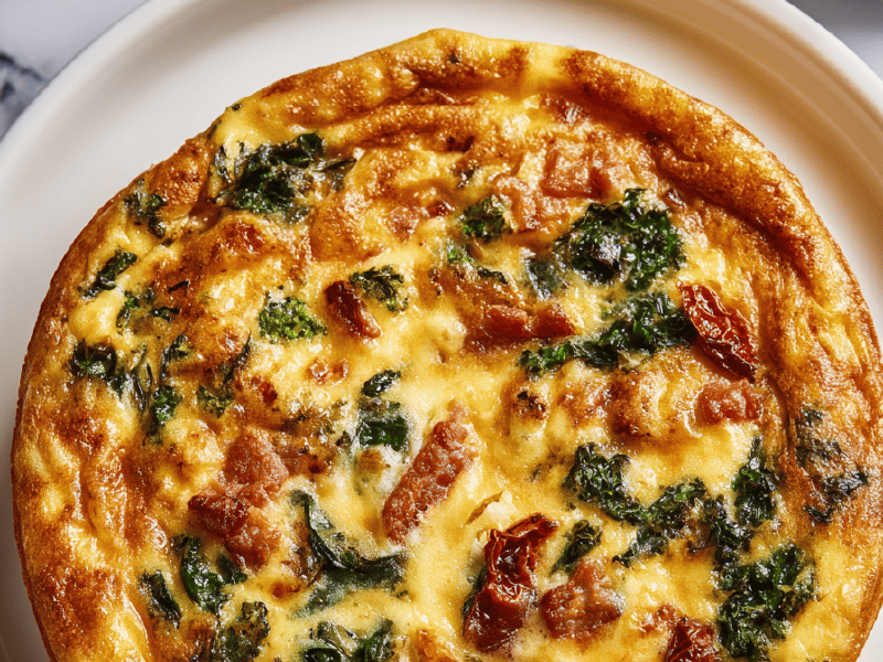 Quiche na Tortilla Air Fryer