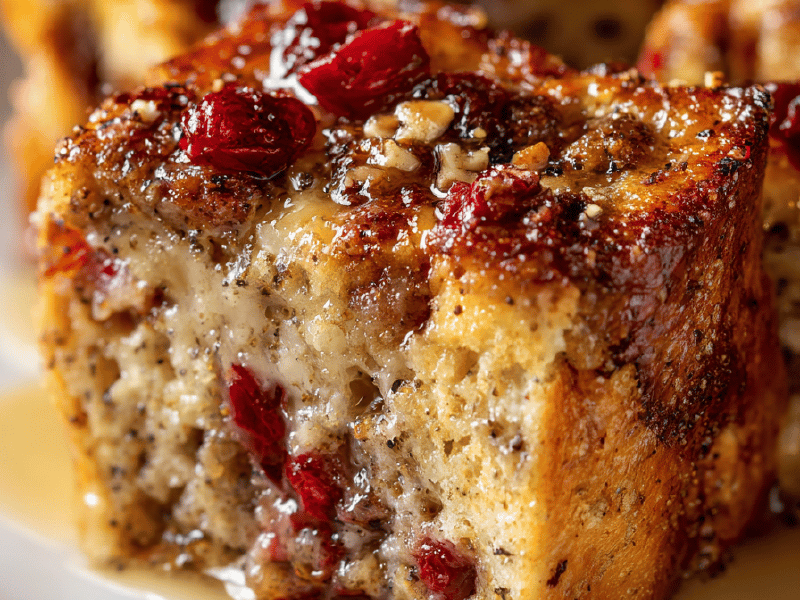 Rabanada Assada com Frangipane