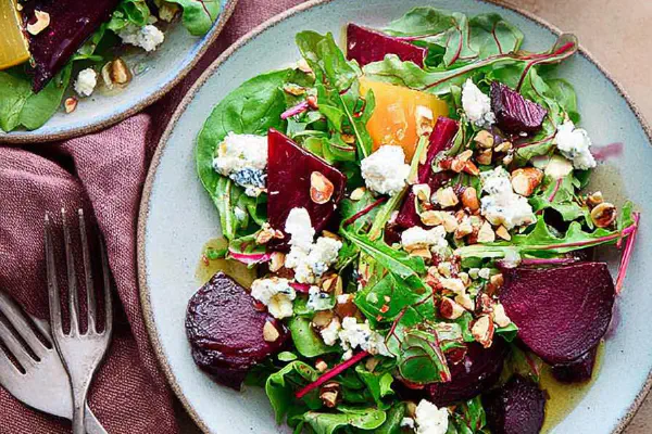 Salada Beterraba Queijo Cabra
