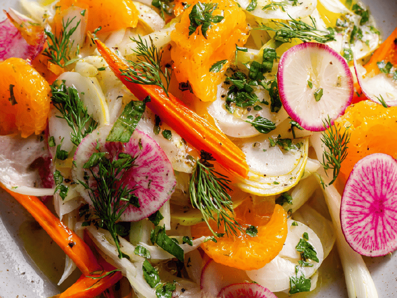 Salada Cítrica Crocante