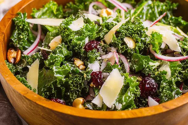 Salada de Couve com Radicchio