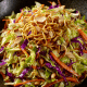 Salada crocante com aspargos e atum