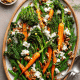 Salada Cremosa de Folhas Frescas