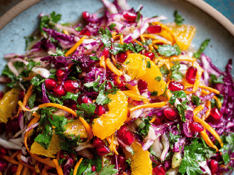 Salada de repolho beterraba
