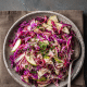 Salada de Arroz Selvagem e Porco