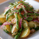 Salada Truta e Ovos Mimosa