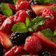 Rocamboles de Berry com Coco