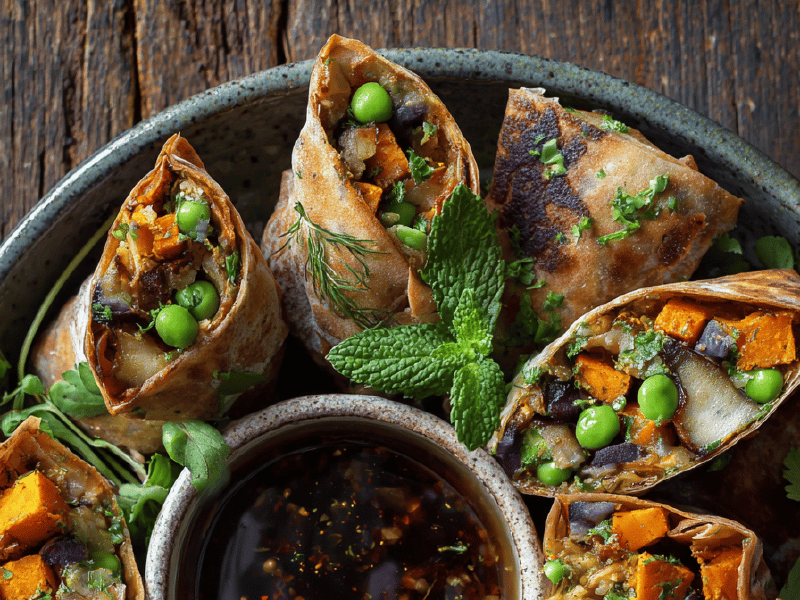 Samosas Revisitados sem Fritura