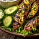 Sanduíche de Frango Grelhado com Cebolas Caramelizadas