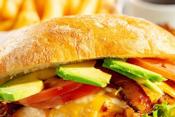 Sanduíche de Frango Apimentado