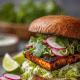 Bánh mì tofu e cogumelos